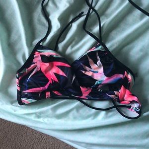 victoria’s secret PINK cross body bathing suit top